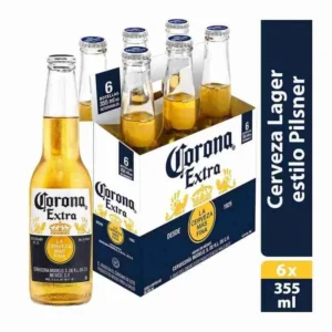 Cerveza Corona Extra (Pack) - Botella 355ml